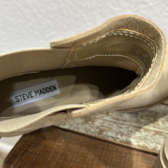 Steve Madden Moira Suede Chelsea Boots Size 8.5 - Picture 7 of 8